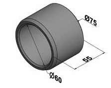 TBR BUCHA INT CAR RANDON 60X75X55