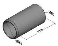 TBG BUCHA INT CAR SUSPENSYS 50X60X114