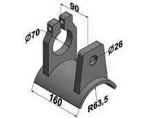 TMR MANCAL OVAL PINO TENSOR RANDON Ø70