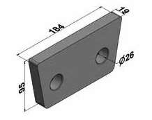 TMR MANCAL DUPLO INTERNO PINO TENSOR RANDONØ26