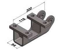 TSR SAPATA SUP CAR RANDON SUSPENSYS P/ EIXO 118 ( RANDON 2000 QUADRADA)