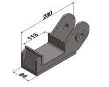 TSM SAPATA SUP TR SUSPENSYS MB/ P EIXO 118