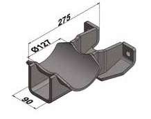 TSG SAPATA SUP CAR GUERRA MOD 2004 P/ EIXO REDONDO 127