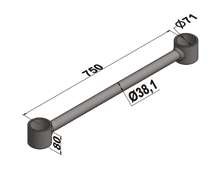 TTG TENSOR FIXO GUERRA/RANDON 750MM