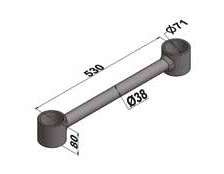 TTR TENSOR FIXO TR/CAR RANDON /GUERRA 530MM Ø71