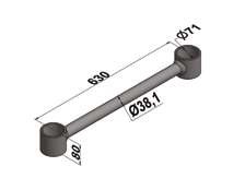 TTR TENSOR FIXO TR/CAR RANDON /GUERRA 630MM Ø71
