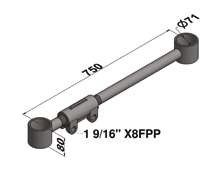 TTR TENSOR MOVEL TR/CAR RANDON 750MM Ø71