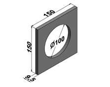 TCR ARRUELA REFORÇO 150X150X9,5