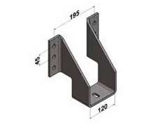 TSS SUPORTE DE FIXAÇÃO DO SUSPENSOR 03 FUROS 5/16