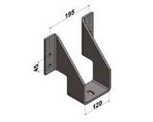 TSS SUPORTE DE FIXAÇÃO DO SUSPENSOR 02 FUROS 5/16