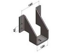 TSS SUPORTE DE FIXAÇÃO DO SUSPENSOR 02 FUROS 3/8