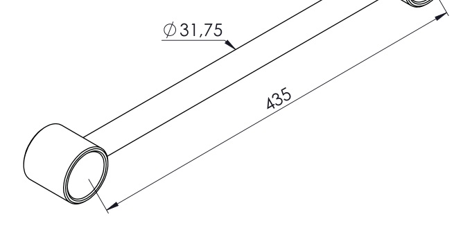 TTG TENSOR FIXO GUERRA 435MM